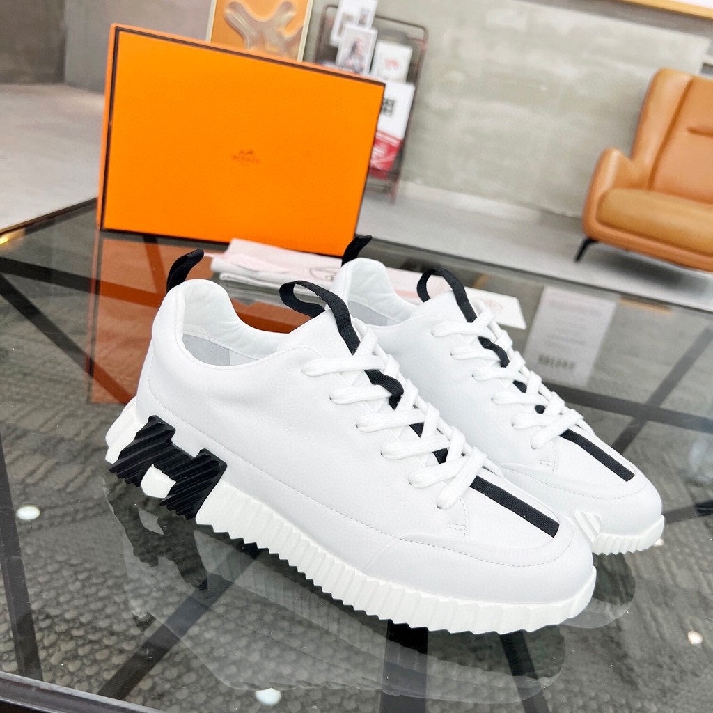 Zapatos tenis de la zapatilla de deporte ocasional de la moda de los nuevos  hombres de HERMES 2024 T1KU