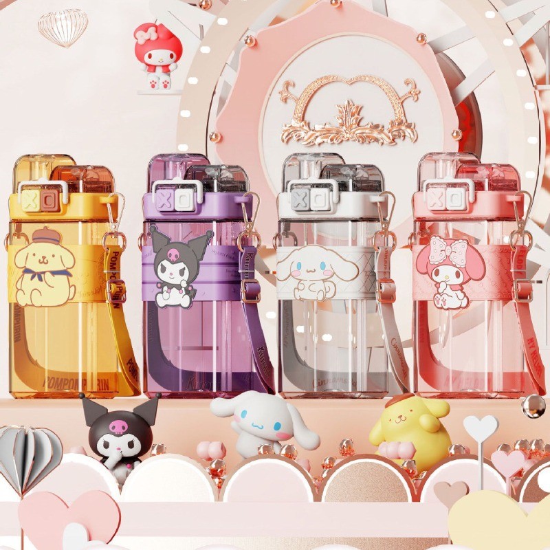 Sanrio Taza Doble Para Beber De Dibujos Animados De Agua Para Niños ...