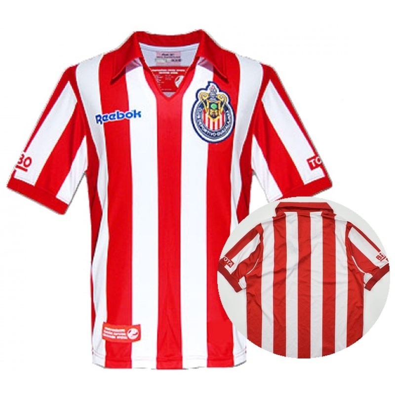 2007-08 Retro Chivas Home Jersey Personalización Nombre Número Vintage ...