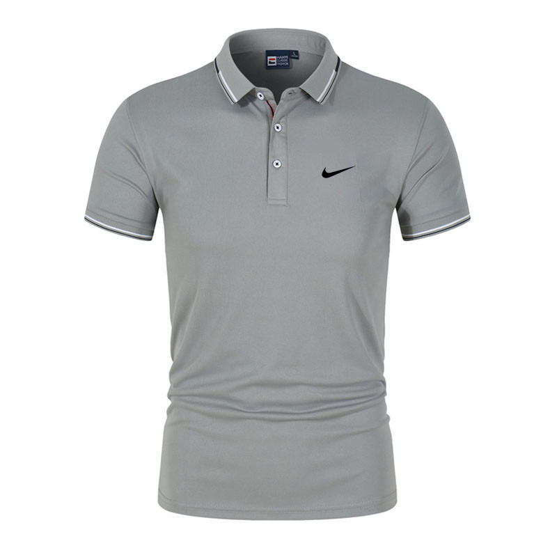 Verano Nueva Tendencia Golf Polo Hombres Negocios Tee S 4XL