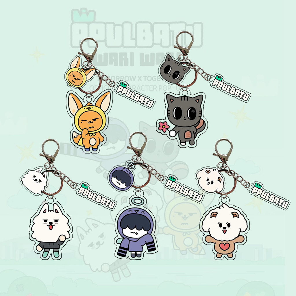 Kpop Idol TXT PPULBATU Llavero Acrílico De Doble Cara | Shopee México