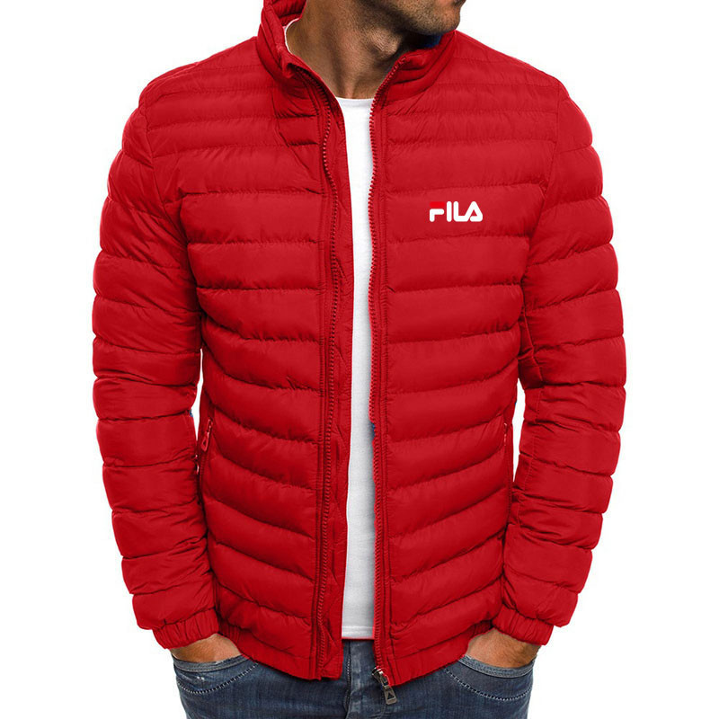 Nueva Moda Fila Light Down Chamarra De Los Hombres De Invierno Chaquetas Calientes Abrigo Shopee Mexico