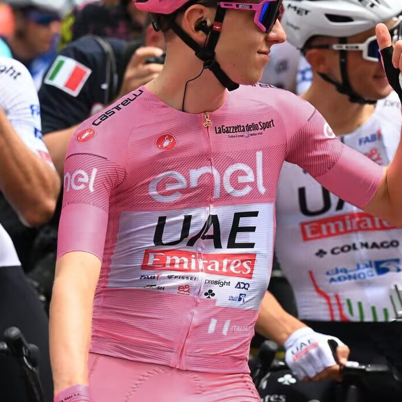 Powerband Giro D'Italia Camiseta De Ciclismo Rosa Para Eau Equipo De ...