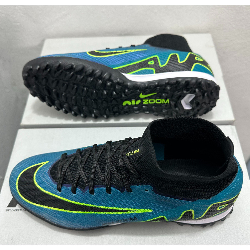 Zoom de aire Mercurial Superfly IX Elite TF tamano 36 45 zapatos de futbol para ninos mujeres y hombres botas de punto al aire libre Shopee Mexico