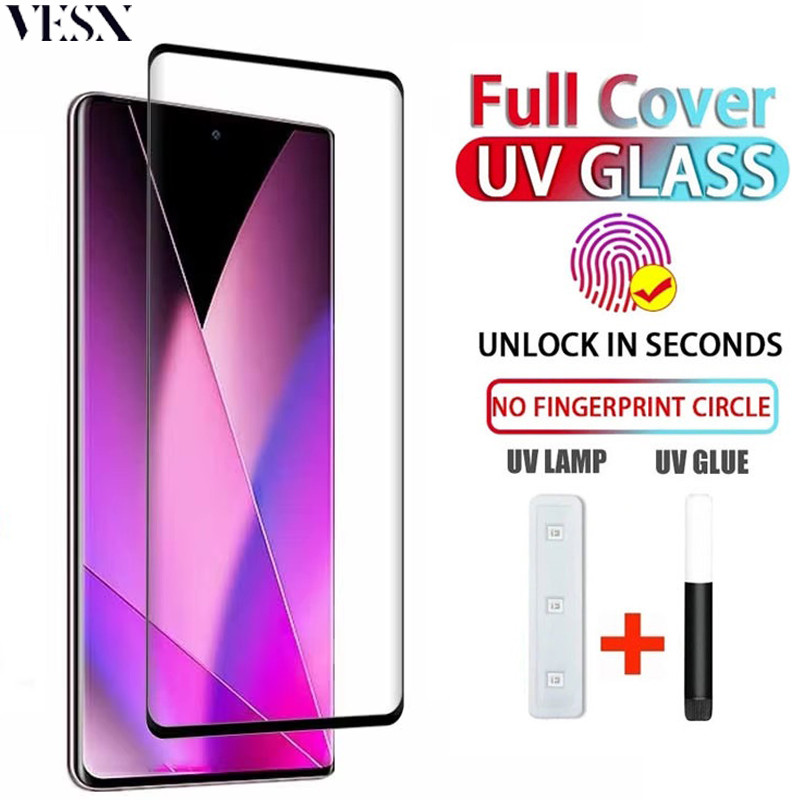 Protector De Pantalla De Vidrio Templado 9H Para Infinix Note 40 Y Note 40 Pro - Totalmente Transparente Y Resistente