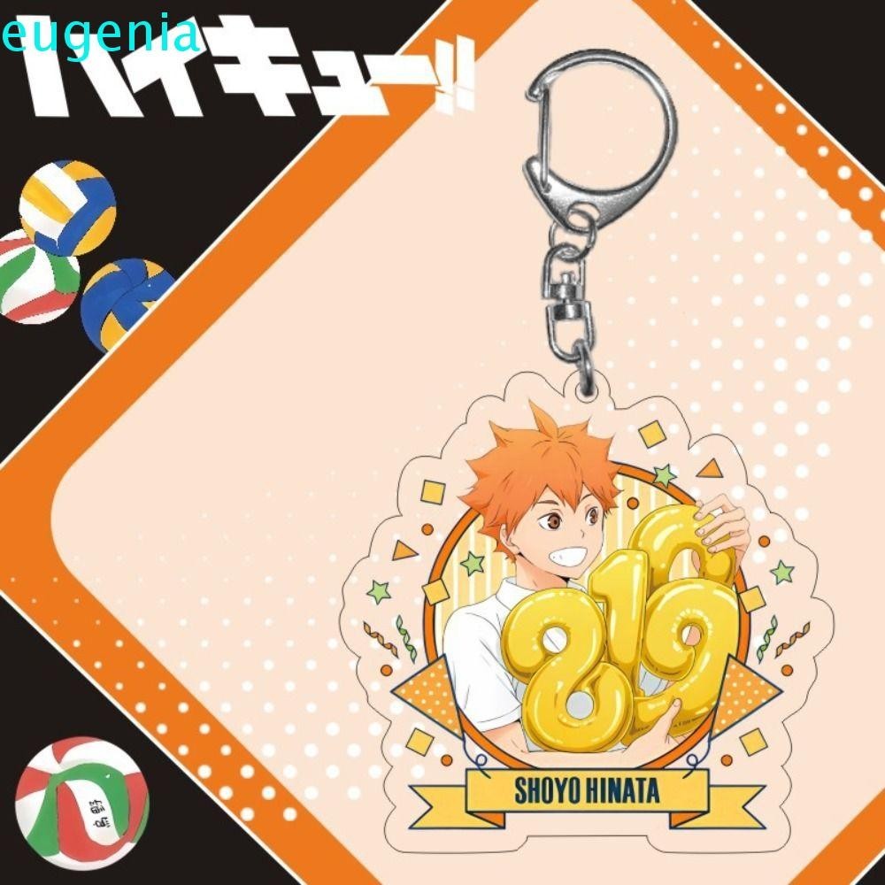 Portachiavi Anime Haikyuu Gomma Portachiavi Cinturini Rari cosplay
