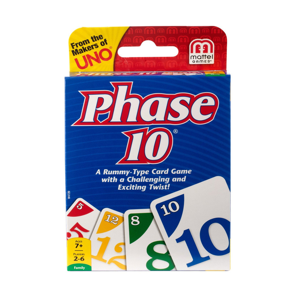 Juego De Cartas Familiar Clasico Fase 10 Divertido Shopee Mexico