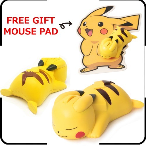 Pokemon Pikachu Figura Inalámbrica Ratón Bluetooth Portátil MacBook ...