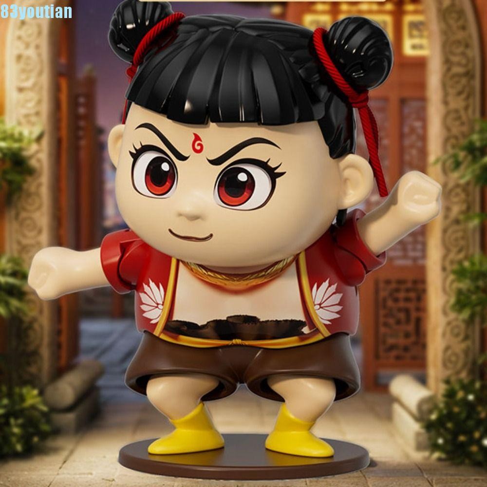 ShangMei Studio Cute Anime Figure Li NeZha Q Version