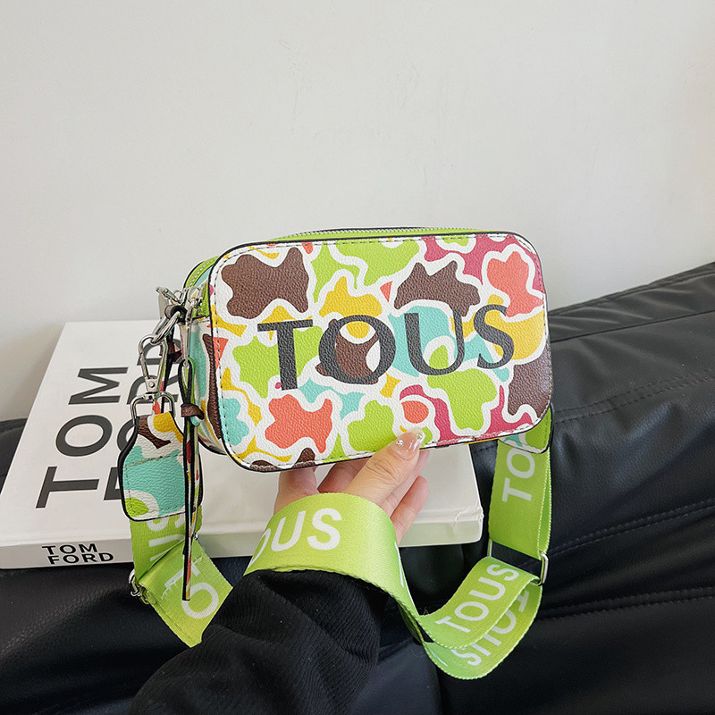 Juar España Tous Bolsa Nicho Carta Hombro Cámara Bolsa Oso Cruzado Bolsa De  Alto Valor Europeo Americano Impreso Bolso Femenino