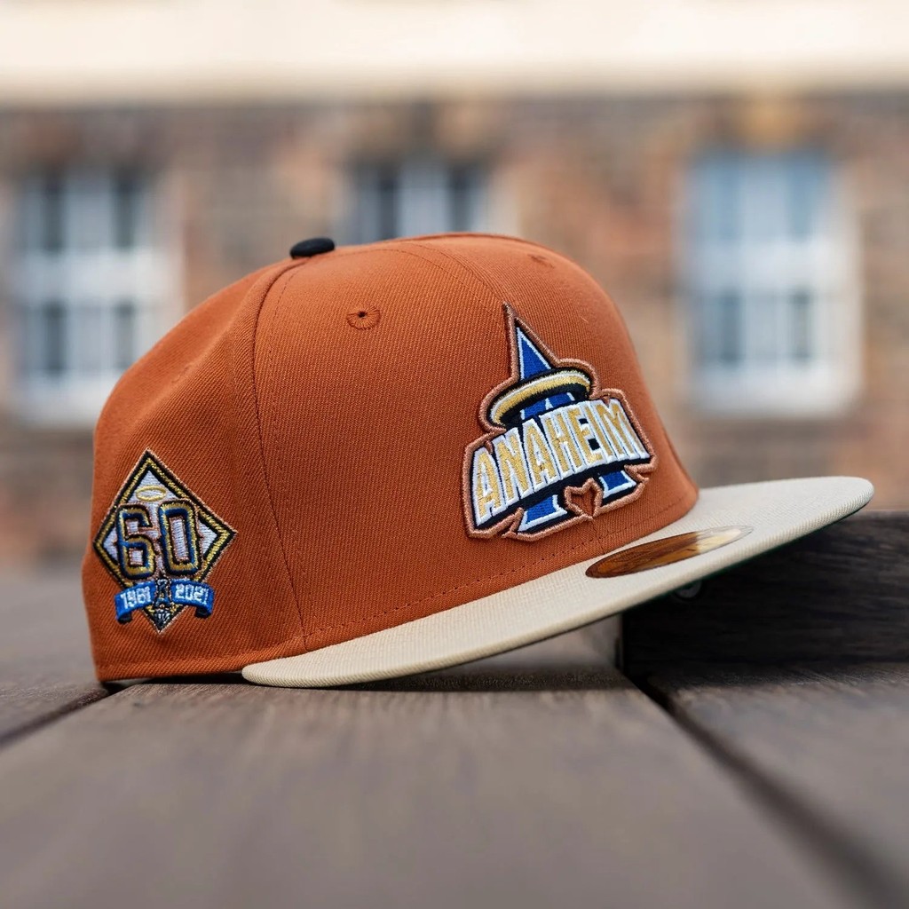 MLB Los Angeles Angels of Anaheim 60o Aniversario Sombrero Fiftted ...