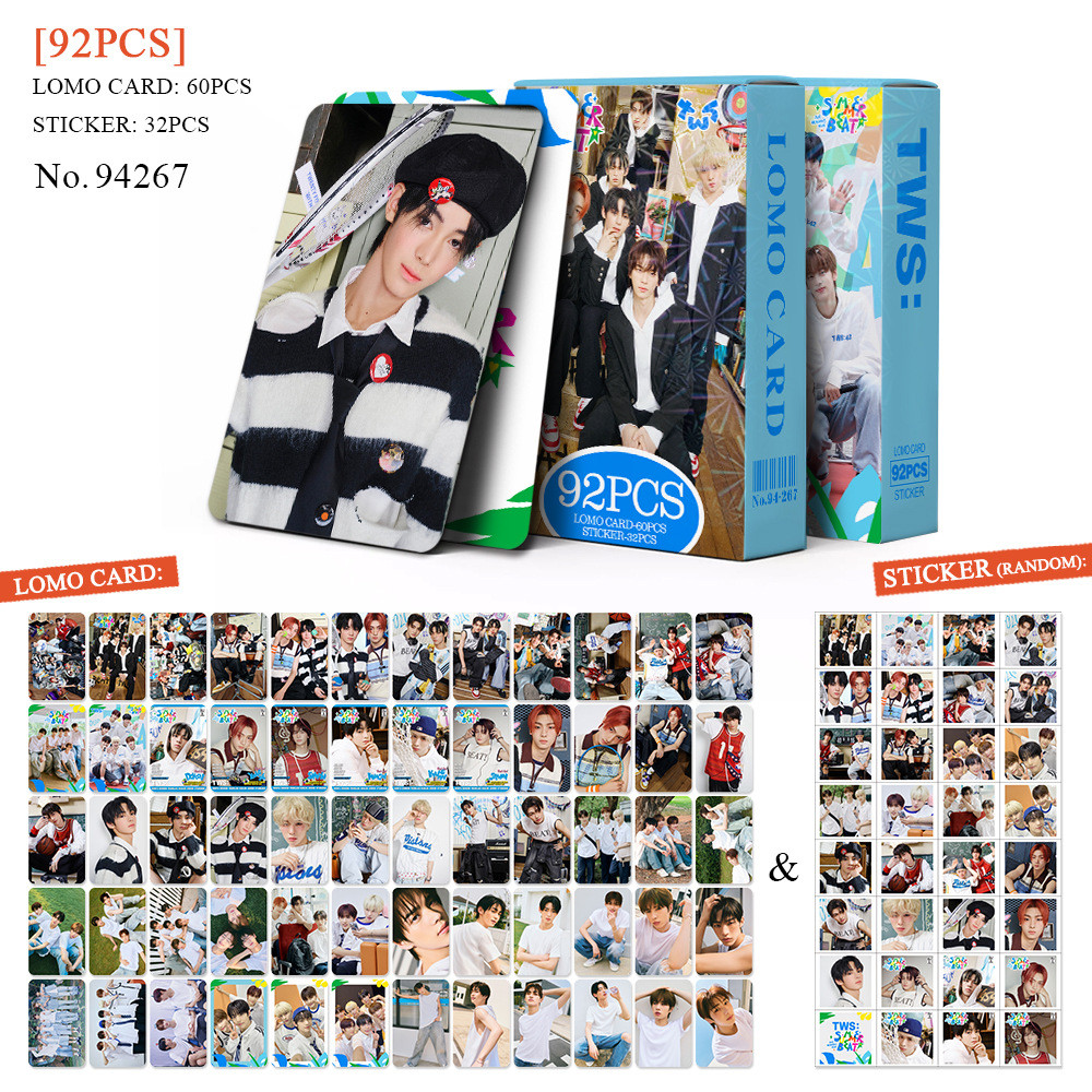 Album Kpop Lot De 55 Cates TWS Kpop Summe Beat Lomo 55 Cates TWS