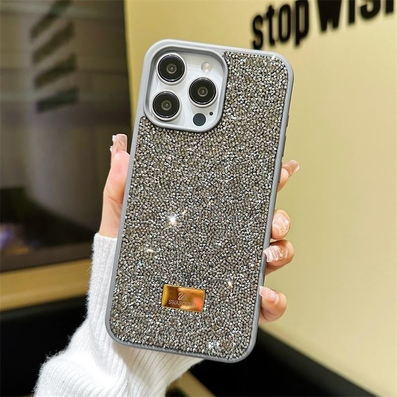 Funda De Lujo De Swarovski Con Diamantes De Imitación Para iPhone