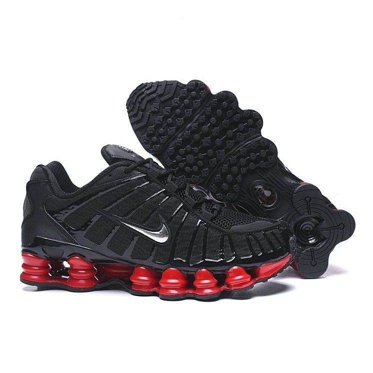 Tenis nike shox rojos sales