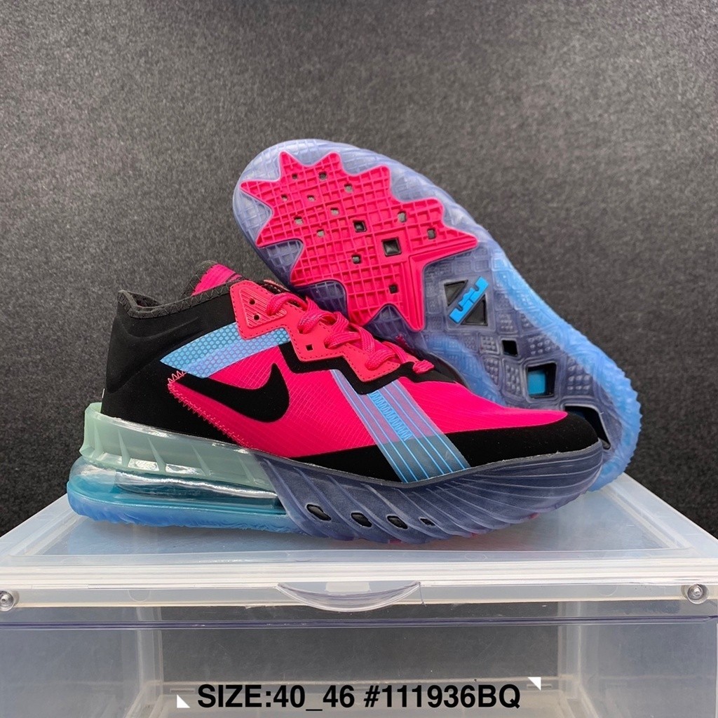 Nike LeBron 18 James 18 Generacion de corte bajo hombres baloncesto casual zapatos de tenis practicos Shopee Mexico