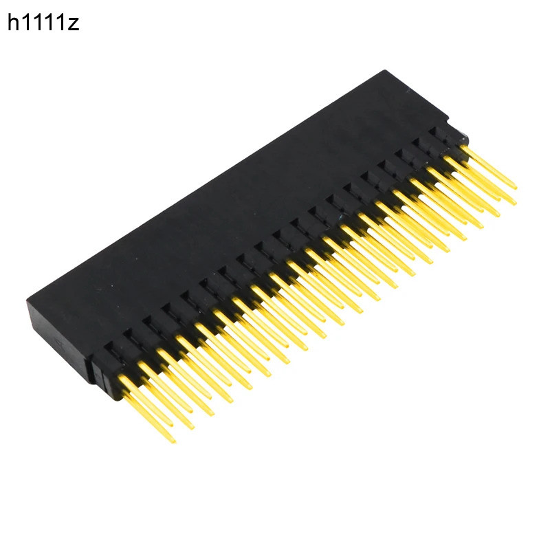 Conector GPIO De 40 Pines 2x20 Extra Alto Femasculino Cabezal Apilable ...
