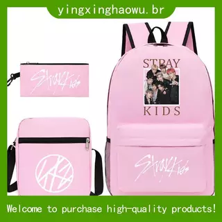 Bolsa Stray Kids - Bolso De Mano De Lona 40x34 Cm Con Estampado, Regalo Perfecto Para Fans Del Grupo, Para Uso Diario O Eventos