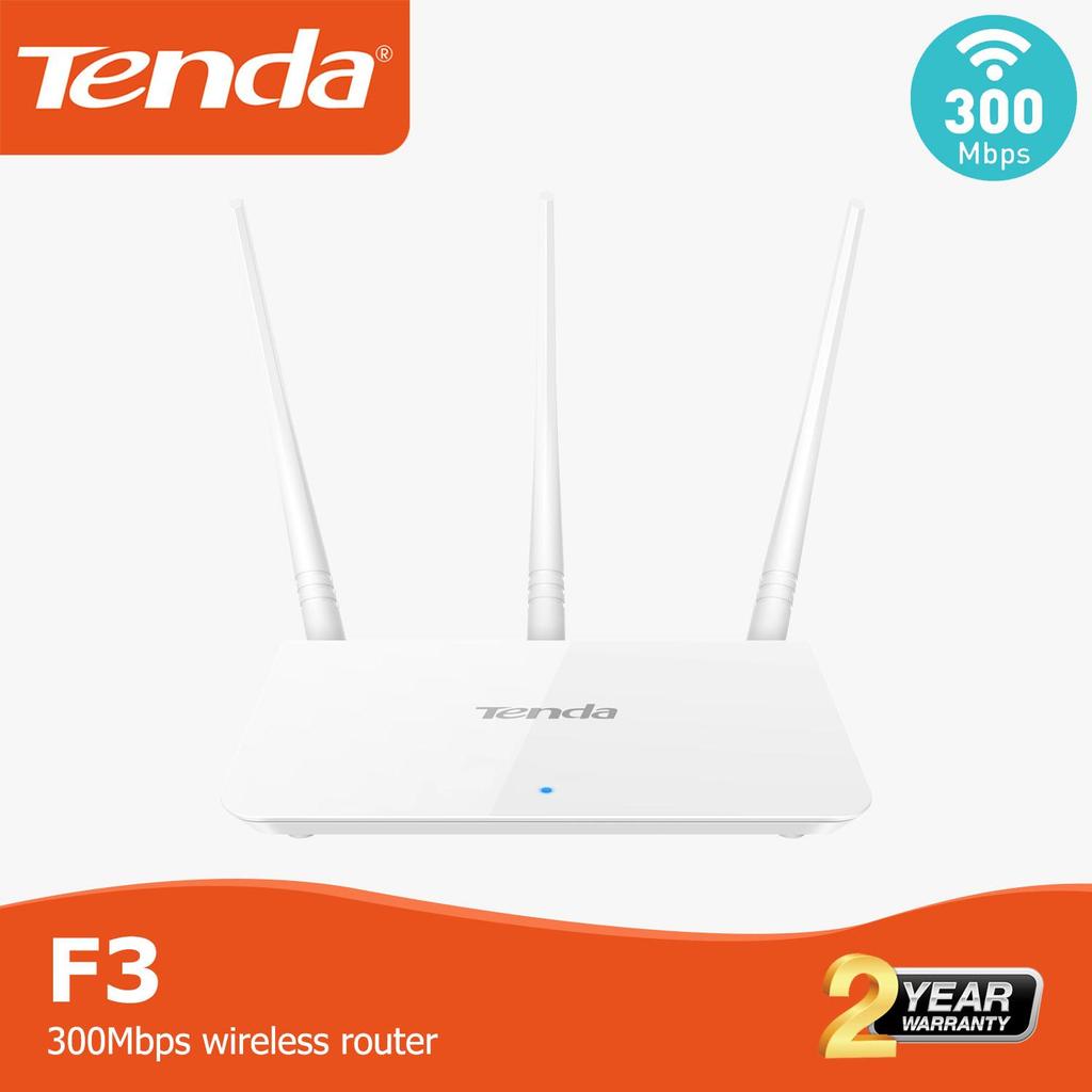 Tenda F3 Router WiFi Inalámbrico 3 Antenas 300Mbps Soporte Repetidor ...