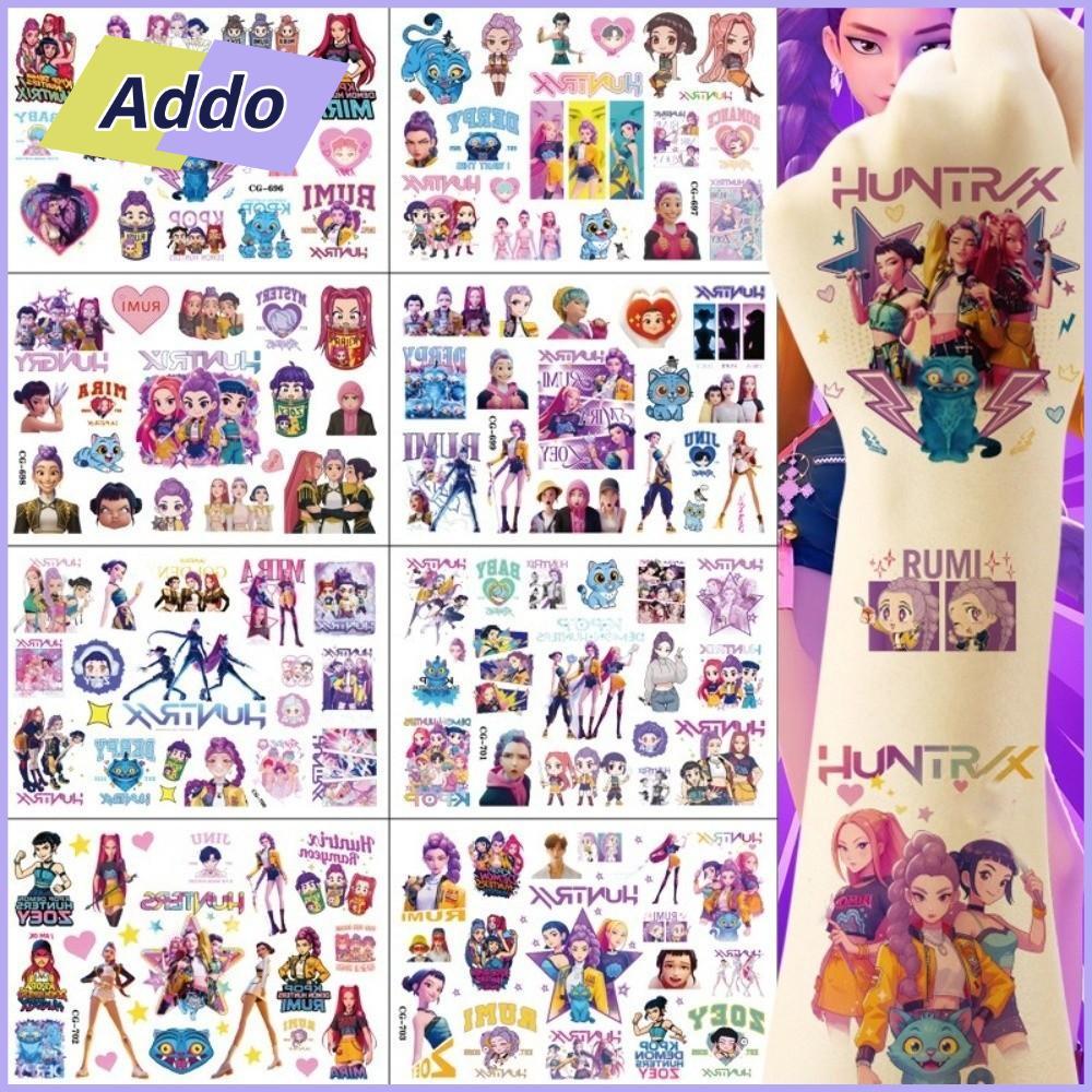 Ubaywey Tatuajes Temporales De Cosplay Para Mujeres | Pegatinas De Anime Para Convenciones Y Fiestas