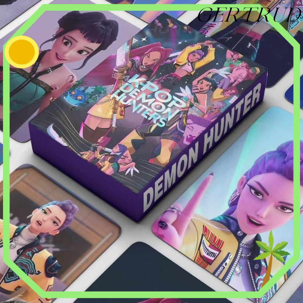 Set Merchandising KPOP Demon Hunters 92 Piezas - 60 Tarjetas Lomo + 32 Pegatinas, Coleccionables