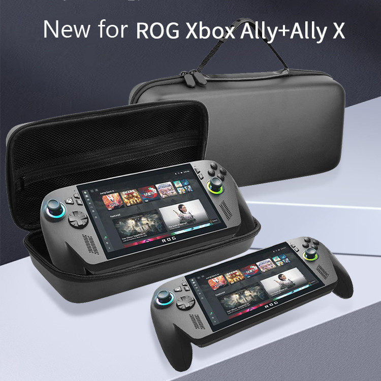 Funda De Almacenamiento EVA Para ROG Ally X – Estuche Protector Con Partición Interior, Impermeable Y Resistente, Ideal Para Viajes