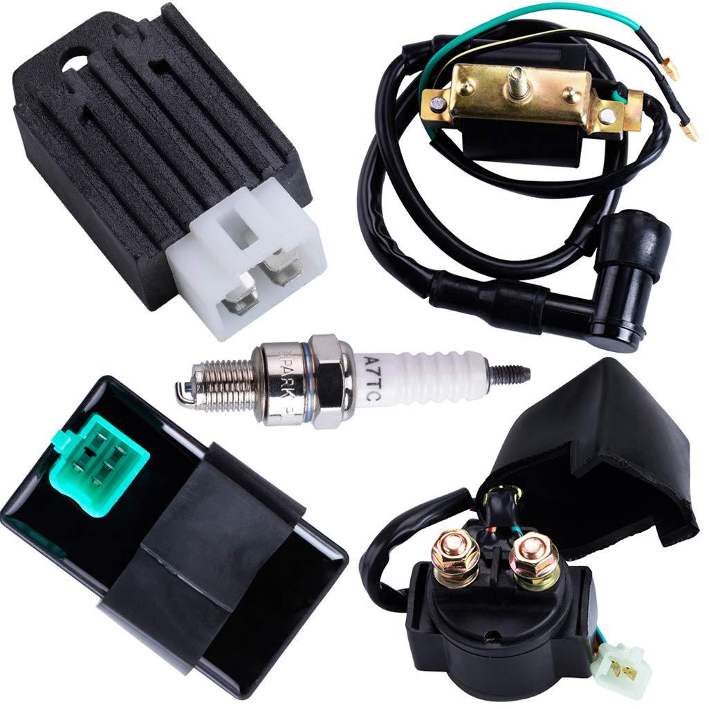 Buy Shamofeng 4 Pin Voltage Regulator For 50cc 70cc 90cc 110cc 125cc