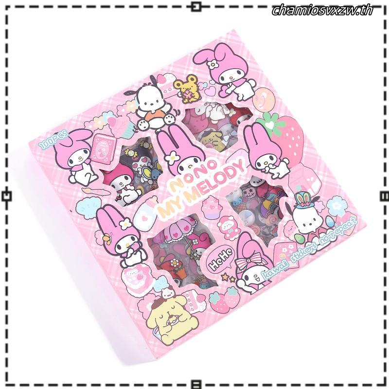 Pegatinas Transparentes De Dibujos Animados De SANRIO Kuromi ...