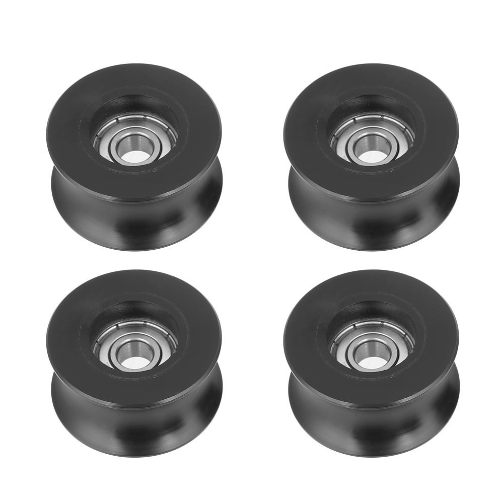 10 PZ PULEGGIA nylon porta scorrevole guida catena rullo ruote