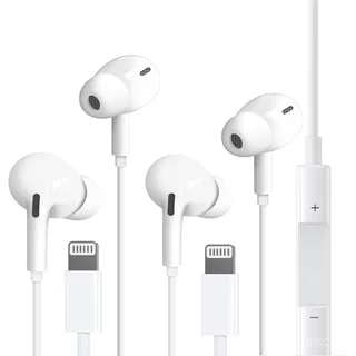 Auriculares Para IPhone X, Xr, 11, 12, 13 Blanco