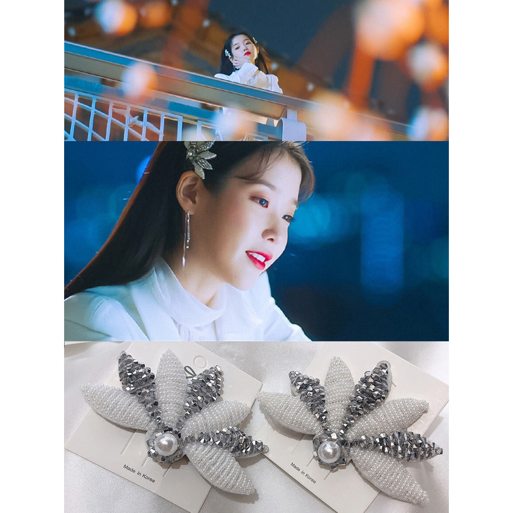 Iu Hotel Del Luna Mismo Estilo Clip Para El Cabello Tocado Serie Mori ...