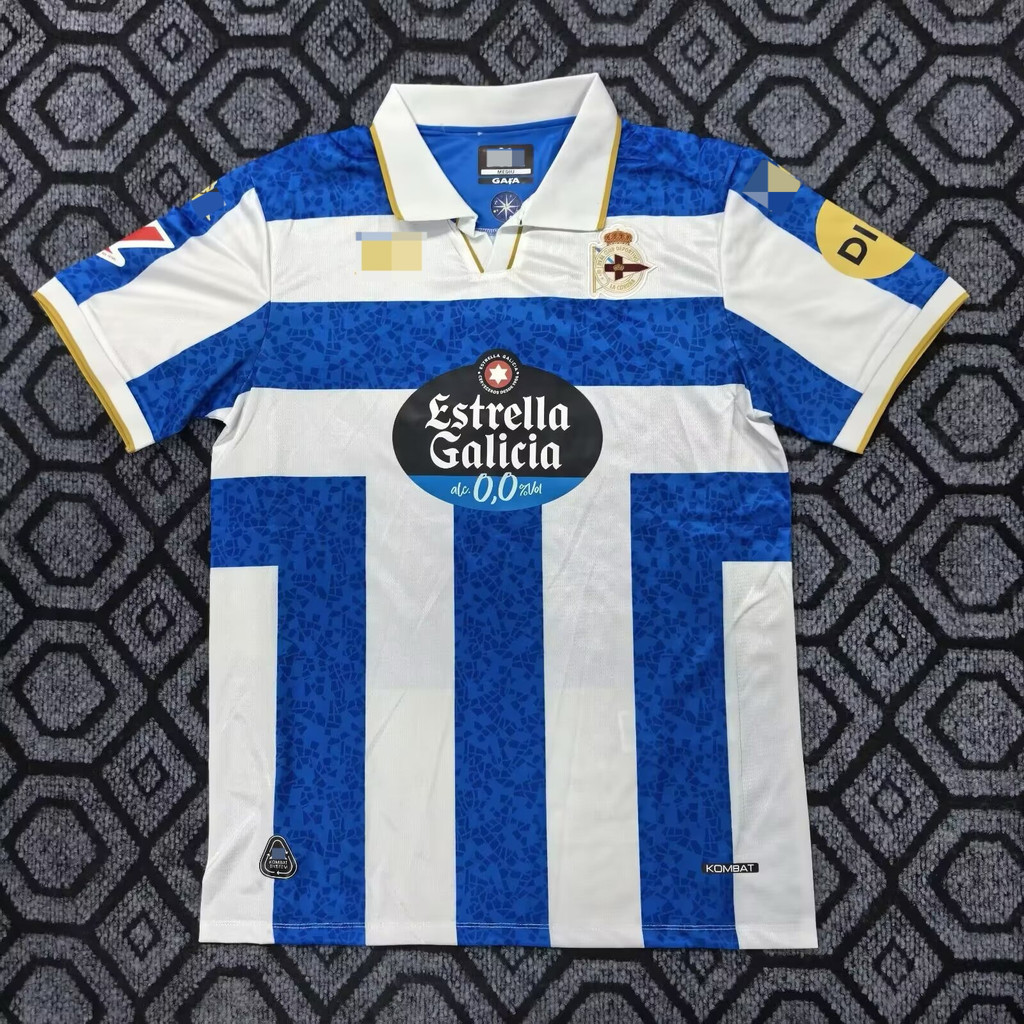 Écharpe Deportivo La Coruna – Rare, Supporter Foot, Bleu Et Blanc, 140 Cm