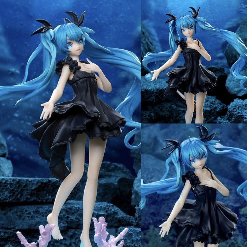 Figura de Anime de Hatsune Miku, Vtido Rosa, Sakura Miku 2025 Ver., Modelo de PVC, Juguet de Acción, Decoración de Flor de Cerezo Rosa, Regalo Coleccionable - AliExprs 26