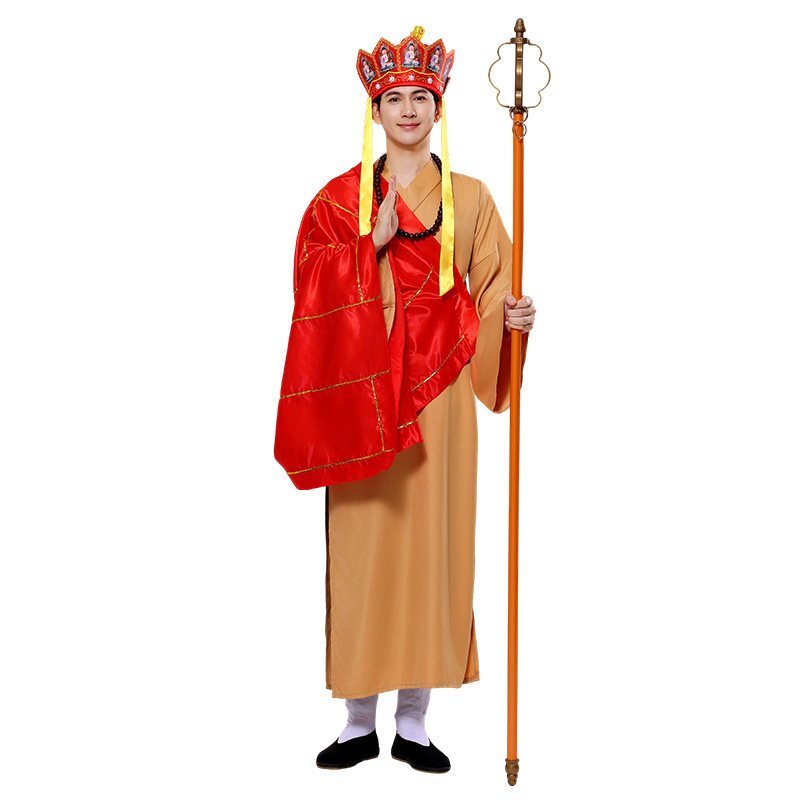 Disfraz De Monje Medieval Para Hombre – Túnica Con Cruz Y Cuerda, Ideal Para Cosplay, Carnaval Y Fiestas De Máscaras