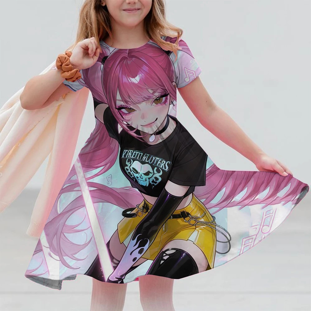 2025 Nuevo Verano Ropa De Los Niños Bebé Niñas KPop Cazadores De ...