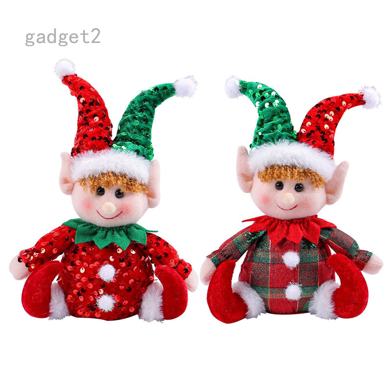 SUPVOX Juguete de papá Noel muñeca eléctrica de Santa Decoracion