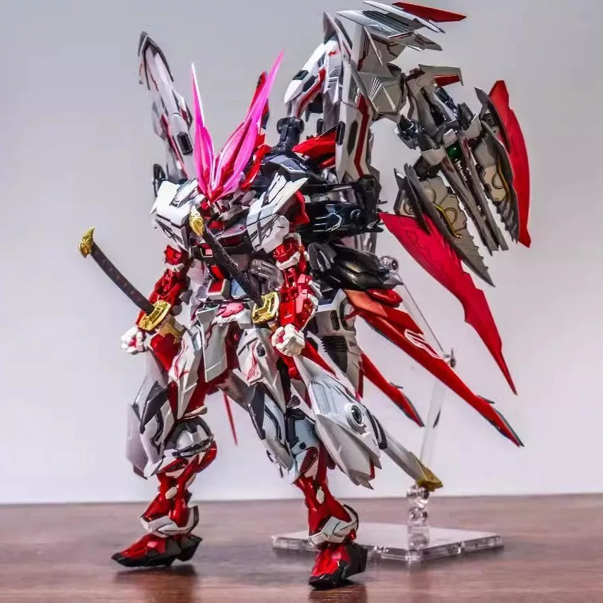 Figura De Mecha De Rompecabezas De Herejía Roja Mg, Modelo Ensamblado ...