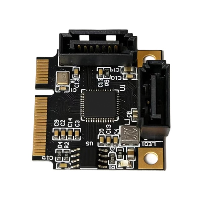 Tarjeta Adaptadora Kkok Desktop Mini PCIE A SATA3 0 De 2 Puertos , Chip ...