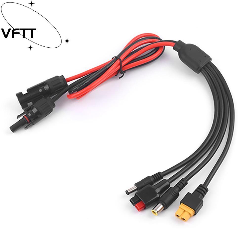 Cable VFTT , De Extensión De Panel 4 En 1 De 30 A , Conector MC4 DC5521 ...
