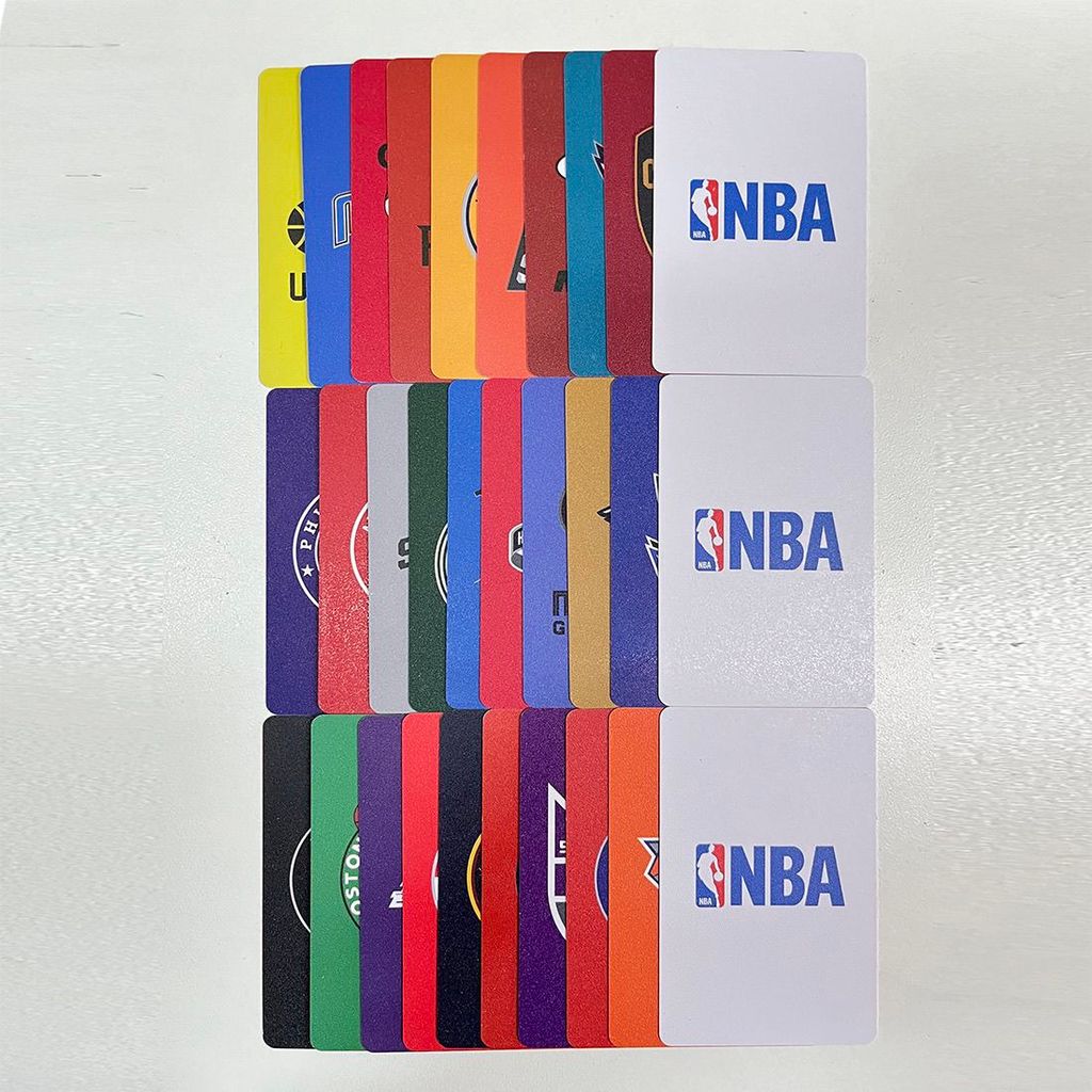 PVC Estándar Del Equipo De La Nba, Tarjeta De Equipo, Tarjeta Con El ...