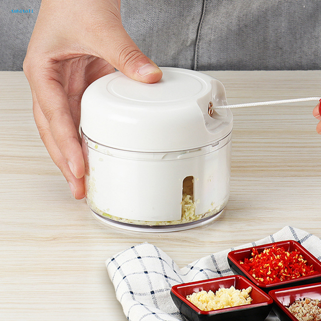 Non-electric Garlic Mincer Puller Tool Food Processor Pull Chopper ...