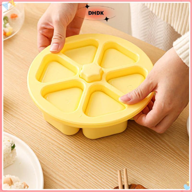 Molde Para Sushi Triangular De Cavidad 6 En 1 DHDK , Prensa Para Bolas ...