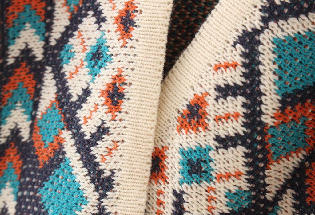 Chal De Punto Para Mujer - Poncho Abierto Con Flecos, 100x150 Cm, De Acrílico Suave, Para Múltiples Ocasiones