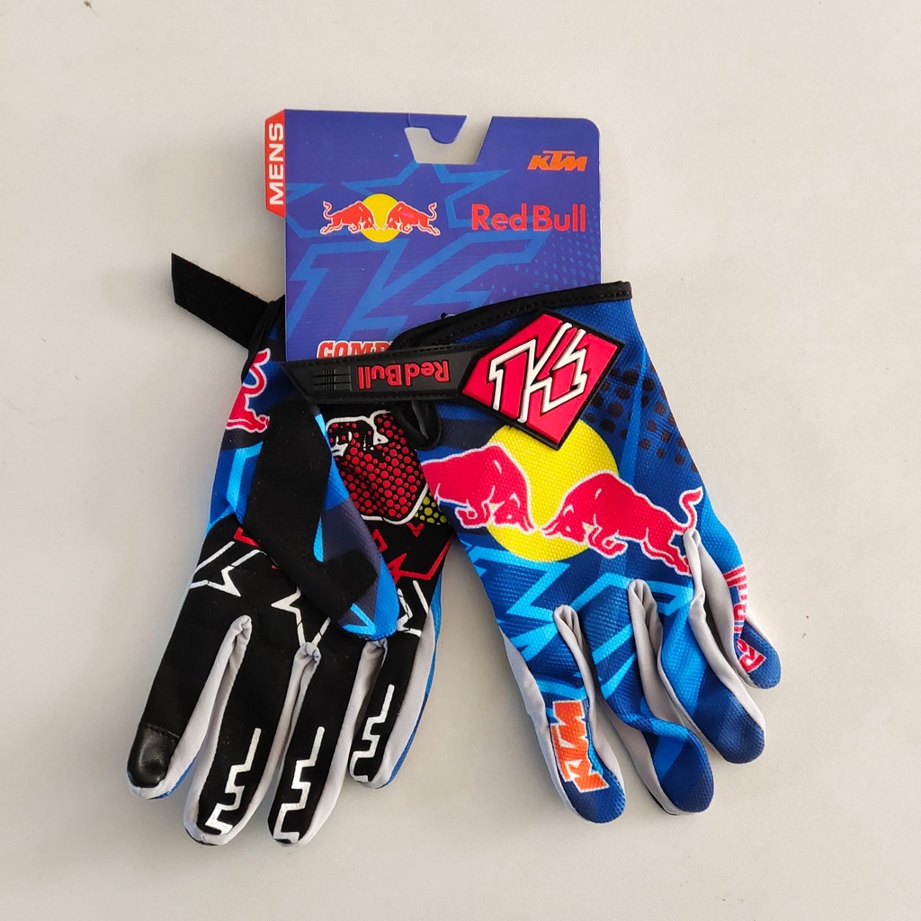 Guantes De Motocicleta Redbull Mtb Motocross Unisex Todas Las