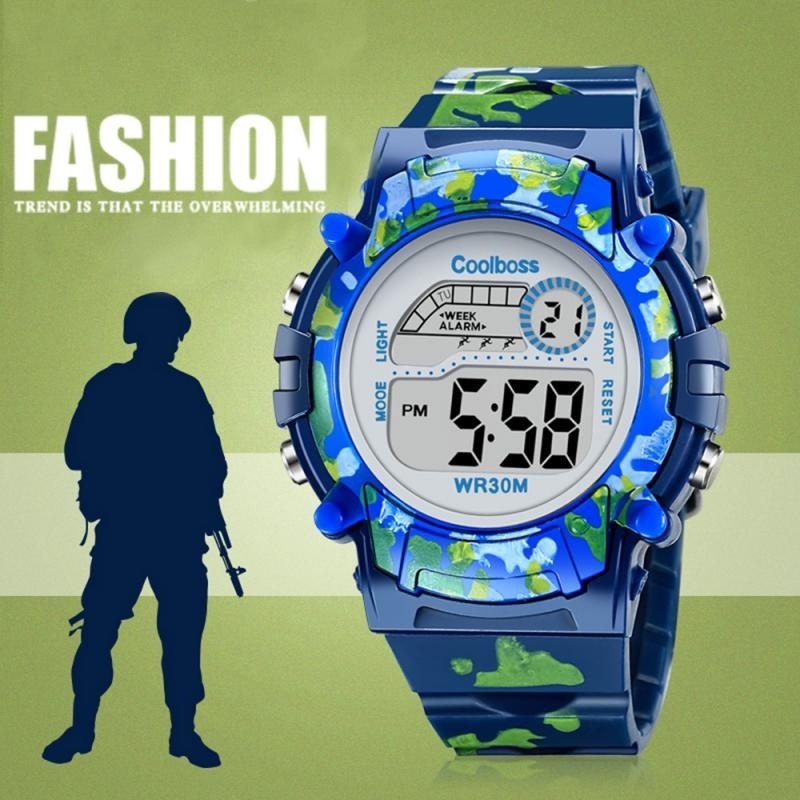 Reloj discount camuflaje niño