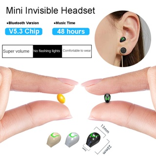 Nuevo A6 Mini Bluetooth Headset 5.3 Auriculares invisibles Auriculares  inalámbricos Tws Reducción de ruido Sleep In Ear Earphones para música  [envío gratis]