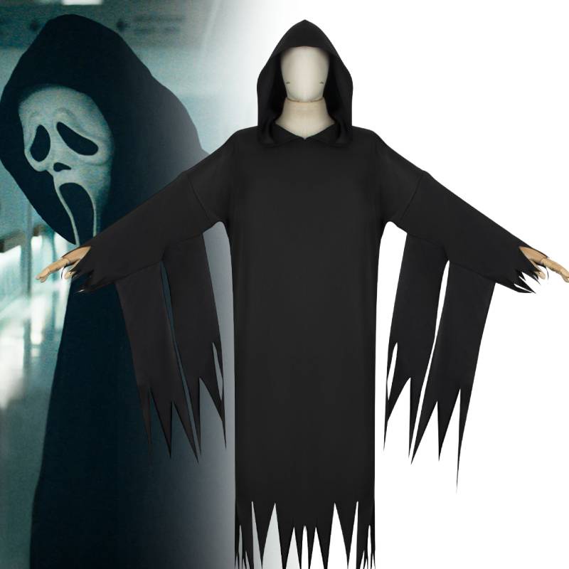 Auténtico Disfraz De Capa Scream Vi Para Actuación En El Escenario Y ...