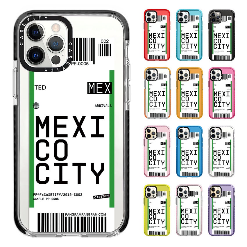 Funda De Teléfono CASETiFY Creative Limited Ticket Ciudad De México Para iPhone 14 13 12 11 Pro