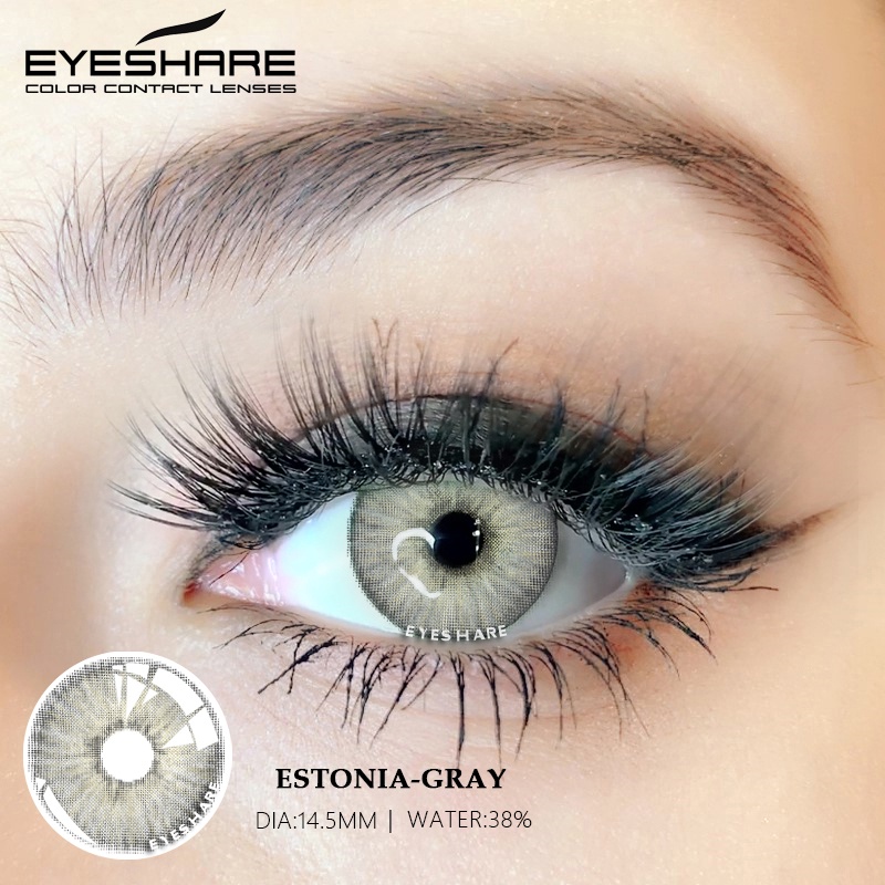 EYESHARE 1par Nuevas Lentes De Contacto De Color Para Los Ojos De