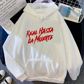 Comprar Anuel AA álbum Real Hasta La Muerte Sudaderas con capucha  Unisex/mujer Hip Hop Sudadera con capucha invierno Tops manga larga  Harajuku Sudaderas primavera otoño