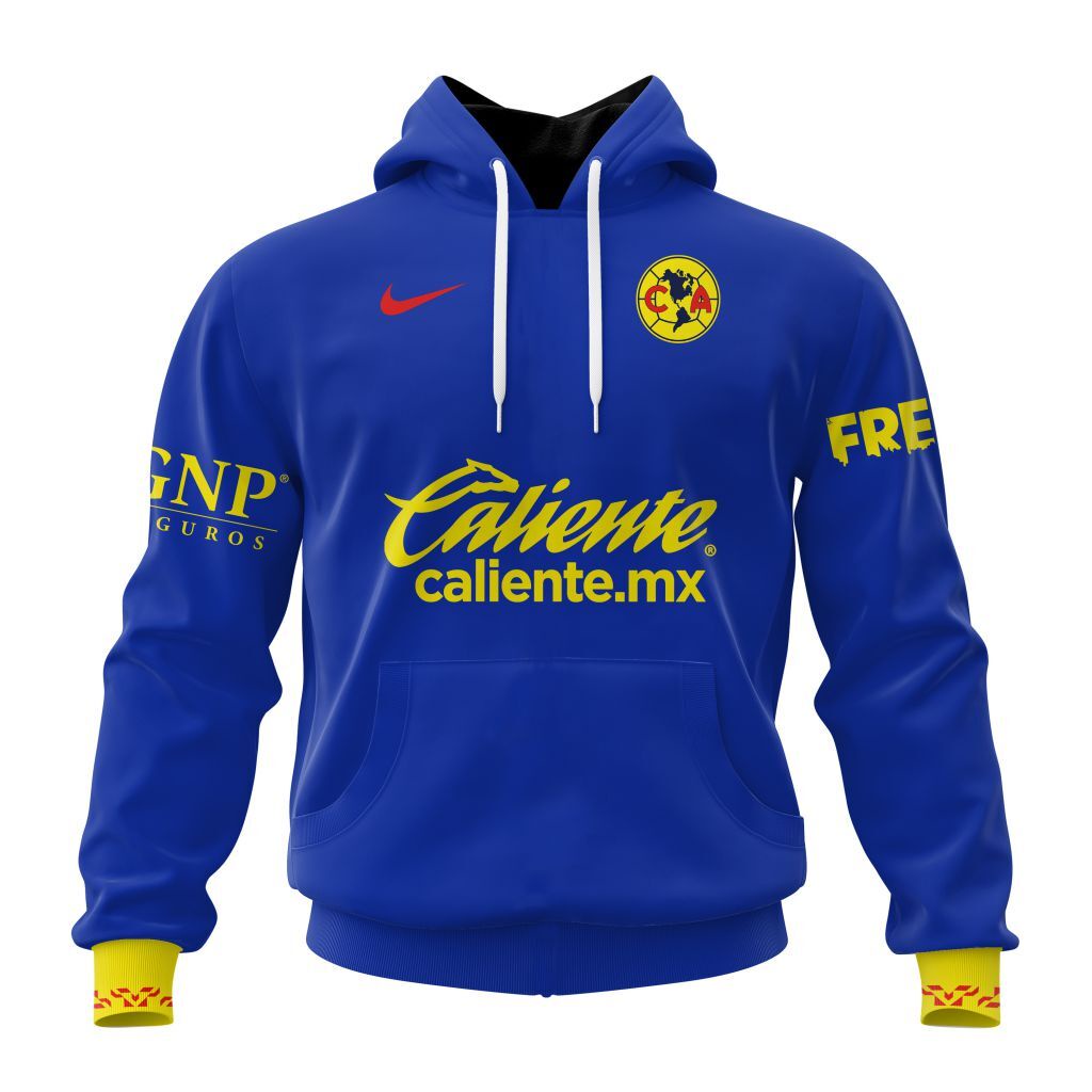 Chamarra azul del america hotsell